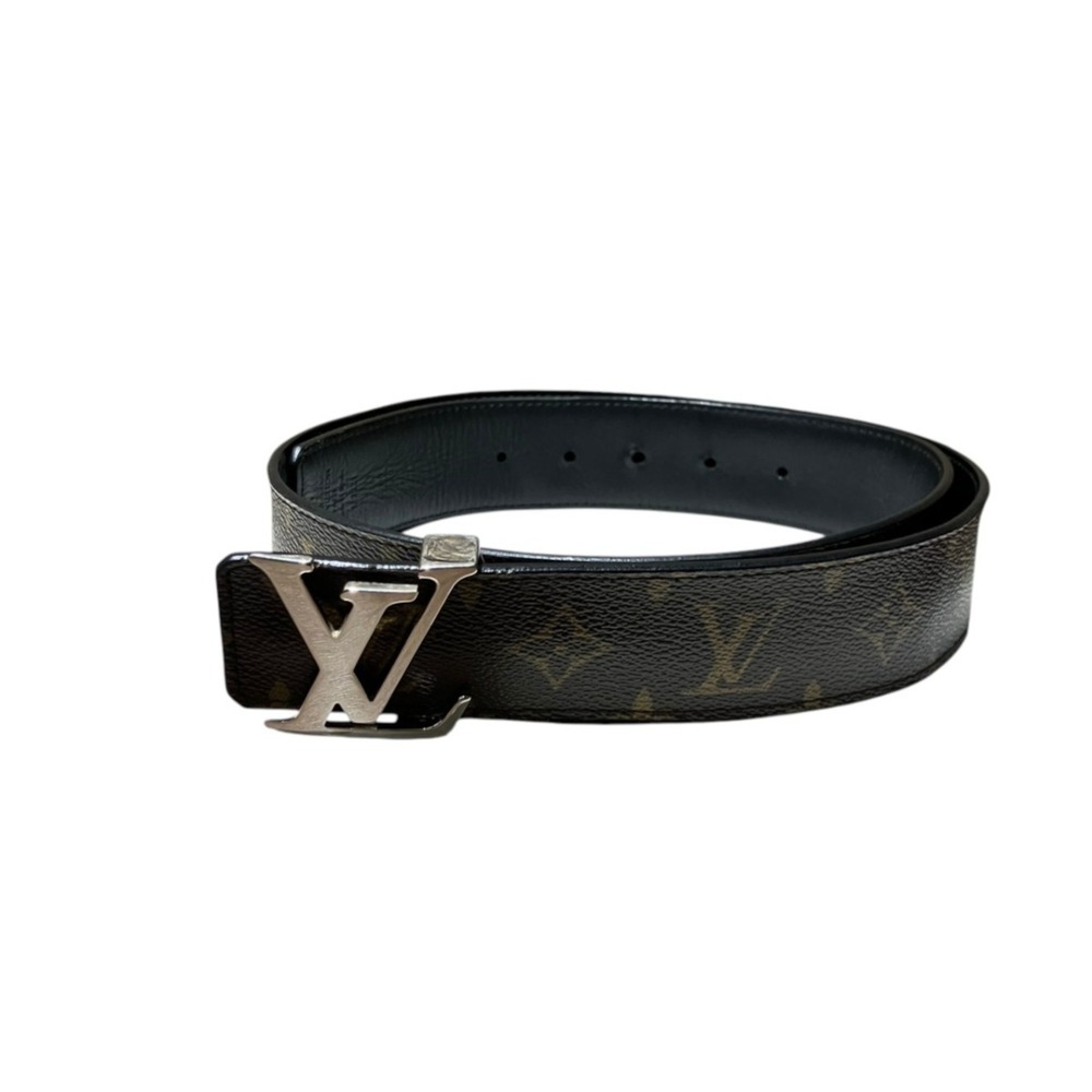Louis Vuitton LOUIS VUITTON Ceinture LV Initials Belt Monogram Toile M9821